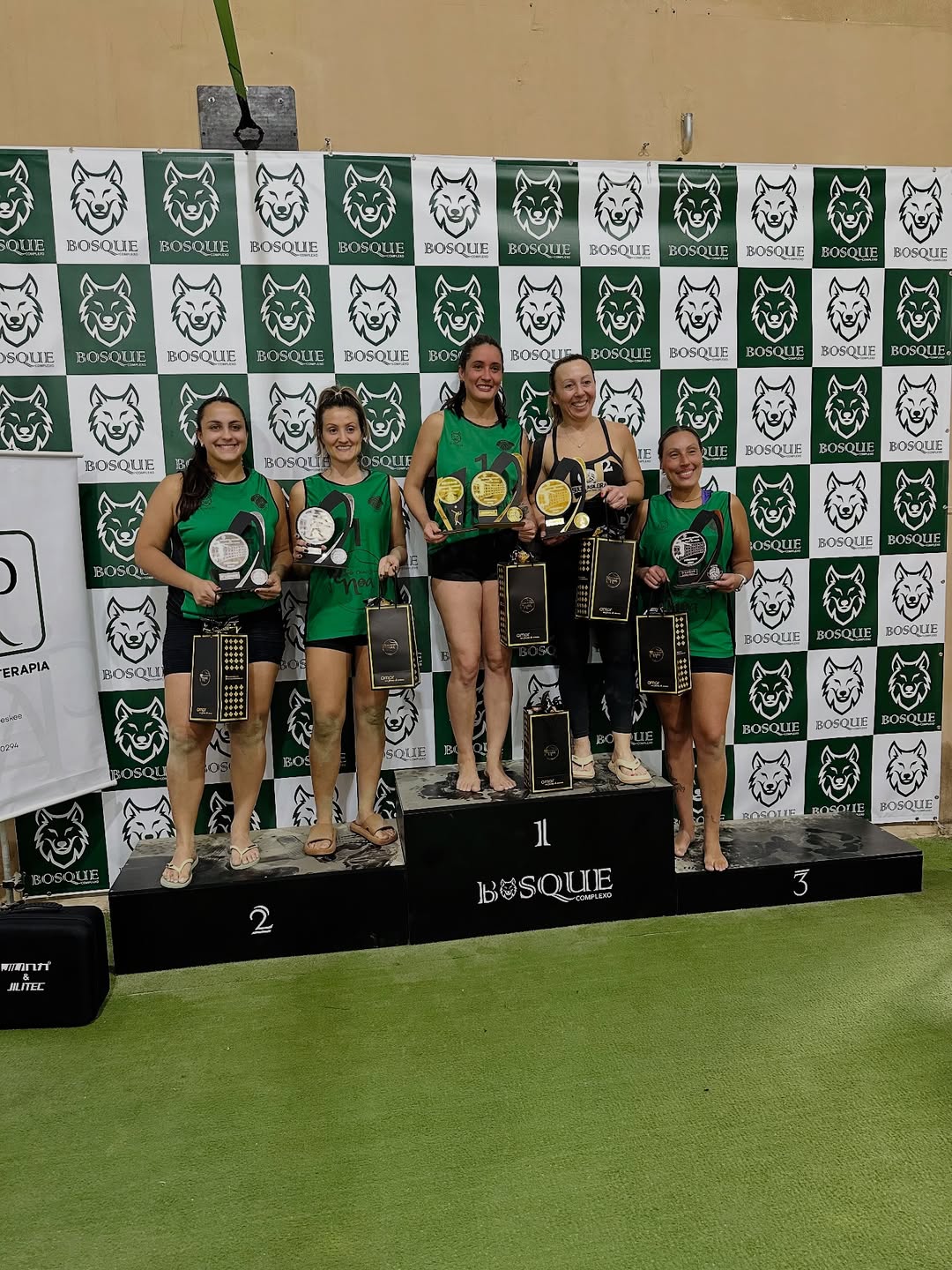 Vencedoras Série Ouro Feminino do segundo torneio de duplas
