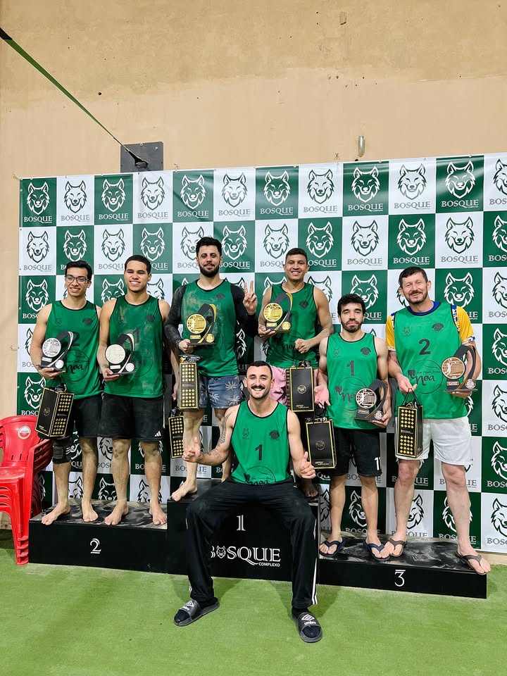 Vencedores Série Prata Masculino do segundo torneio de duplas